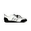 Adidas VS JOG 2.0 Low top German Army Trainers Unisex Black White Silver JR4653(Team211-)