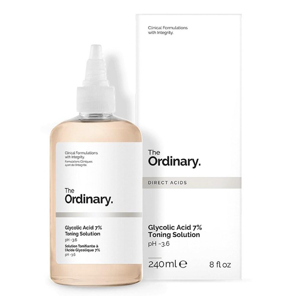 Обычный тонизирующий раствор с гликолевой кислотой 0,07, 240 мл, 1 шт.