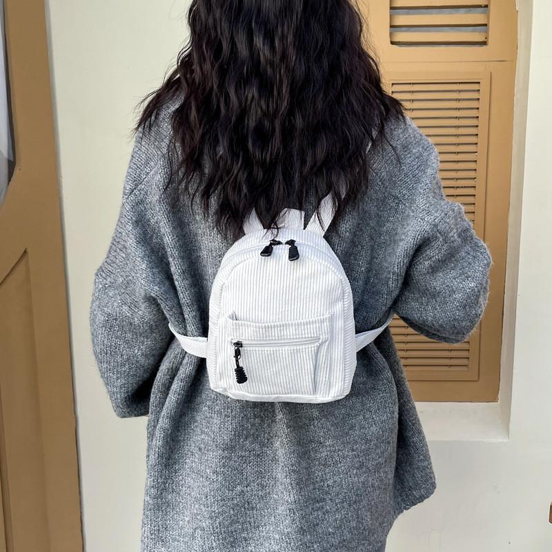 Stylish Casual Women's Mini Backpack 2023 New Trendy Simple Design For School Use