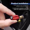 For Alfa Romeo 4PCS Car Air Tire Valve Caps Aluminum Wheel Tyre Stem Cover For Alfa Romeo Giulia 147 Mito 156 159 166 GT Stelvio