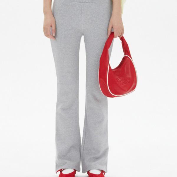EMIS Embossed Logo Hobo Bag (Navy, Red)