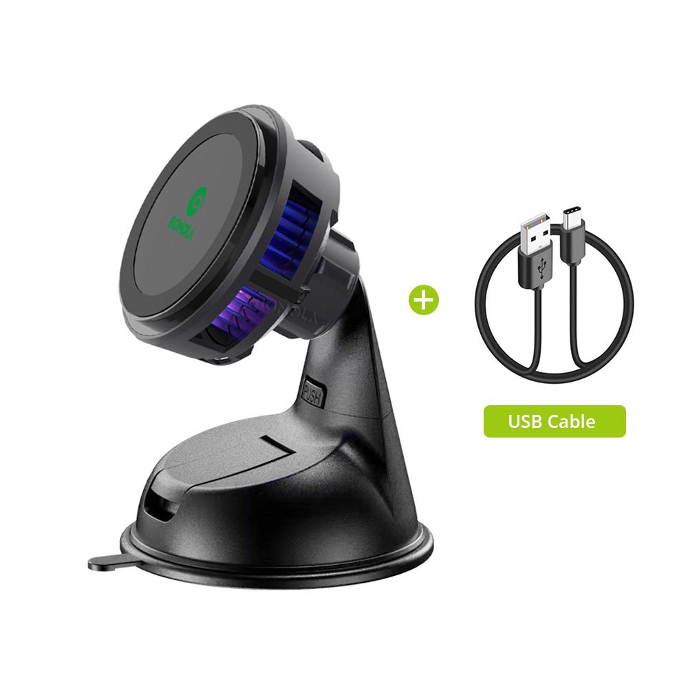 Автомобильное магнитное беспроводное зарядное устройство, охлаждающее крепление для Iphone 14 Pro Max/samsung/huawei Quick Phone, беспроводные зарядные устройства, автомобильный держатель