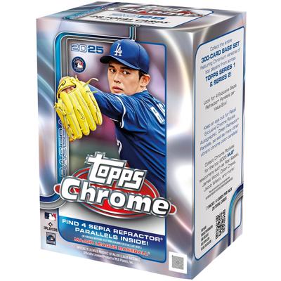 2025 Topps Chrome Бейсбол ВАЛЮ БОКС