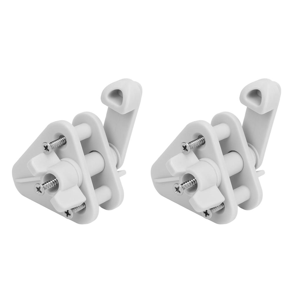 2 Pcs Boat Gate Latch Nylon Secure Closure Pontoon Gate Latch Replacement Kit for 1 Inch and 1 1 4 Inch Square Frames