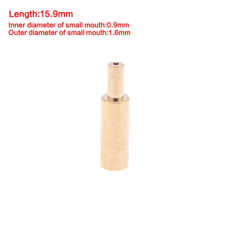 1Pc Reusable Brass Nozzle Head Refill Butane Gas Adapter Inflatable Head For Various Lighter Brands Filling