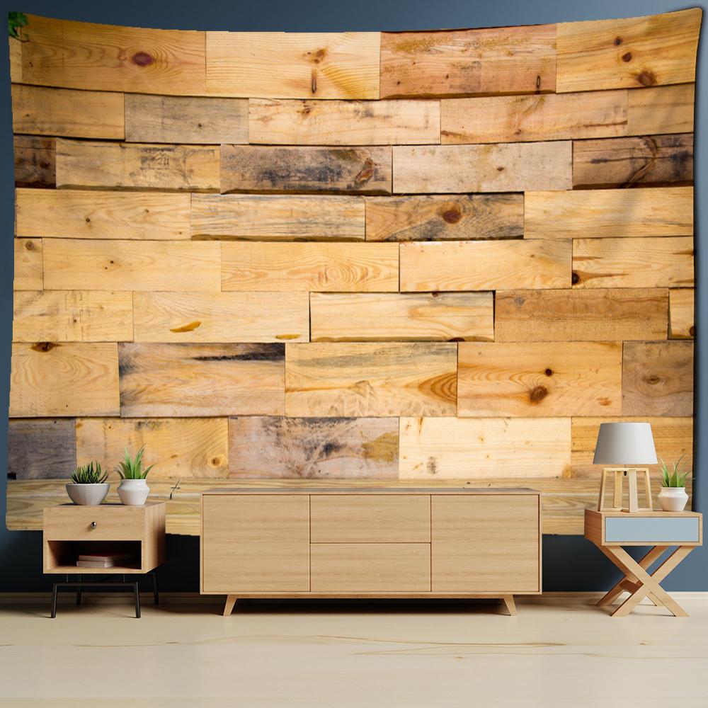 3D печать красочный камень дерево гобелен настенный тапиз хиппи психоделический фон Настенный декор ткань