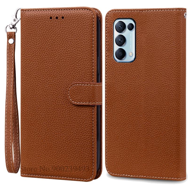 Для OPPO Find X3 Lite Чехол Мягкий Силиконовый Кошелек Кожаный Флип Чехол Для OPPO Find X3 Lite 5G Чехол-Книжка Чехол Чехол Fundas Shell