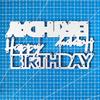 Happy Birthday Words Metal Cutting Dies Stencil for DIY Scrapbooking Photo Album Embossing Paper Cards Crafts Die Cuts