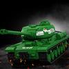 НОВЫЙ Классический Тяжелый Танк КВ-2 Кирпичи Набор MOC Вторая Мировая Война ИС-2 Танк Строительные Блоки Модель Война Военные Машины Детские Игрушки Подарки для Мальчиков Взрослых