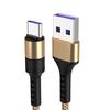 Высокоскоростной кабель для зарядки USB 3.0 Type-C 5A из нейлона для Для
