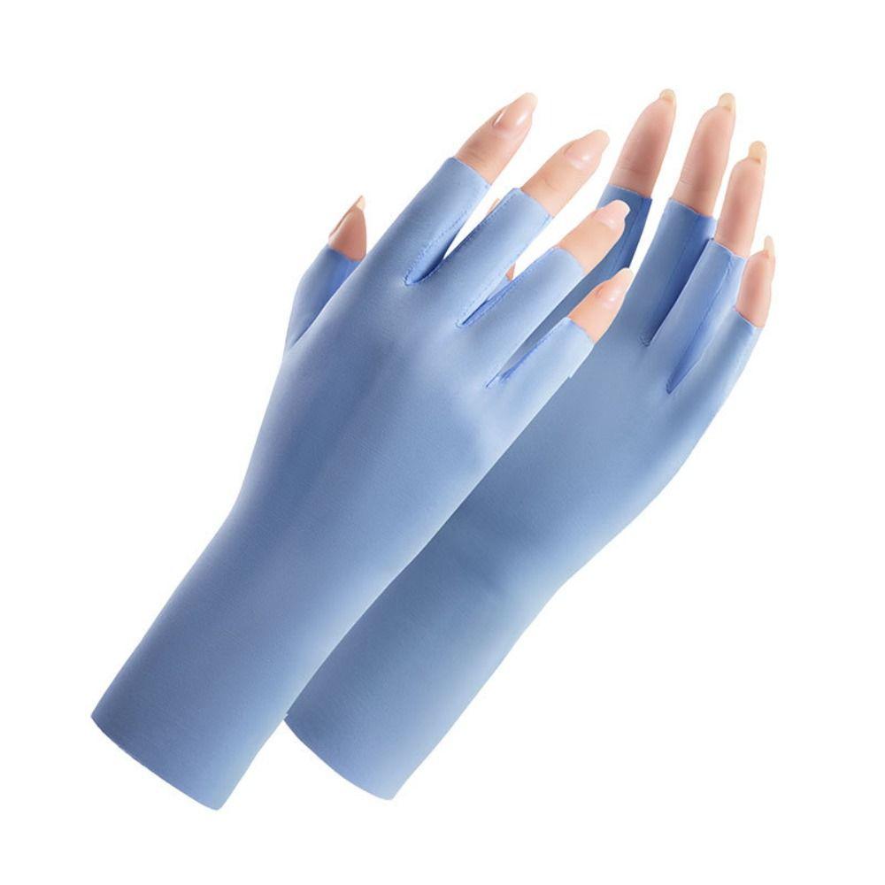Sunscreen Gloves For Nail Art Gel UV LED Lamp Tool Nail Art Glove UV Protection Gloves Protecter Gloves