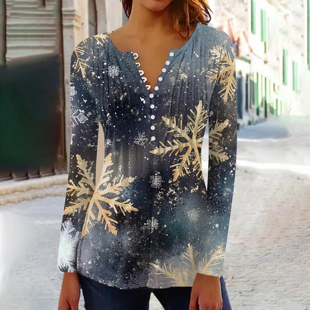 Рубашки с длинным рукавом для женщин, осенняя мода, нарядные повседневные блузки, модные плиссированные туники, топы для леггинсов, Рождество