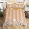 Silver Glitter Duvet Cover Bling Party Decorations Bedding Set Microfiber Diamond Comforter Cover Queen For Boys Girls Children