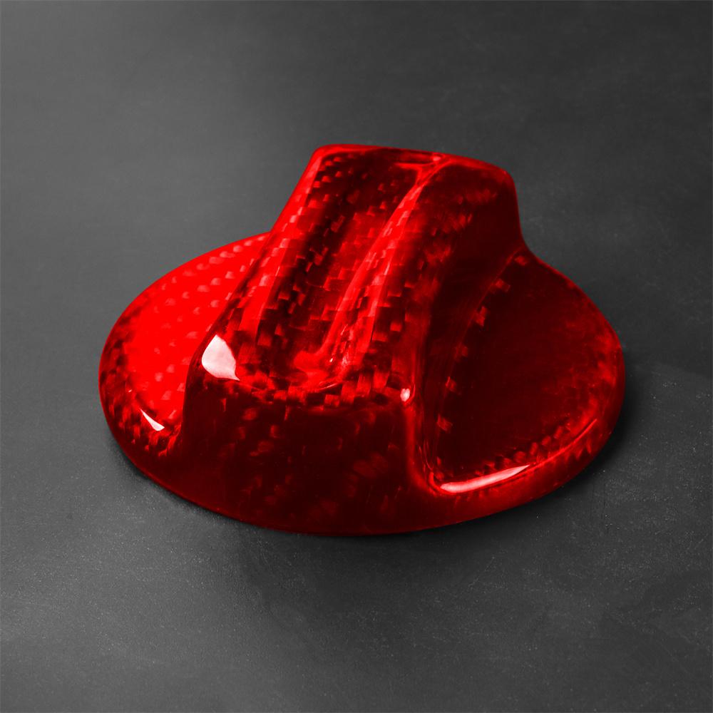 Carbon Fiber Fuel Tank Cap Cover For BMW 1 3 4 5 6 7 Series E39 E46 E70 E90 Red