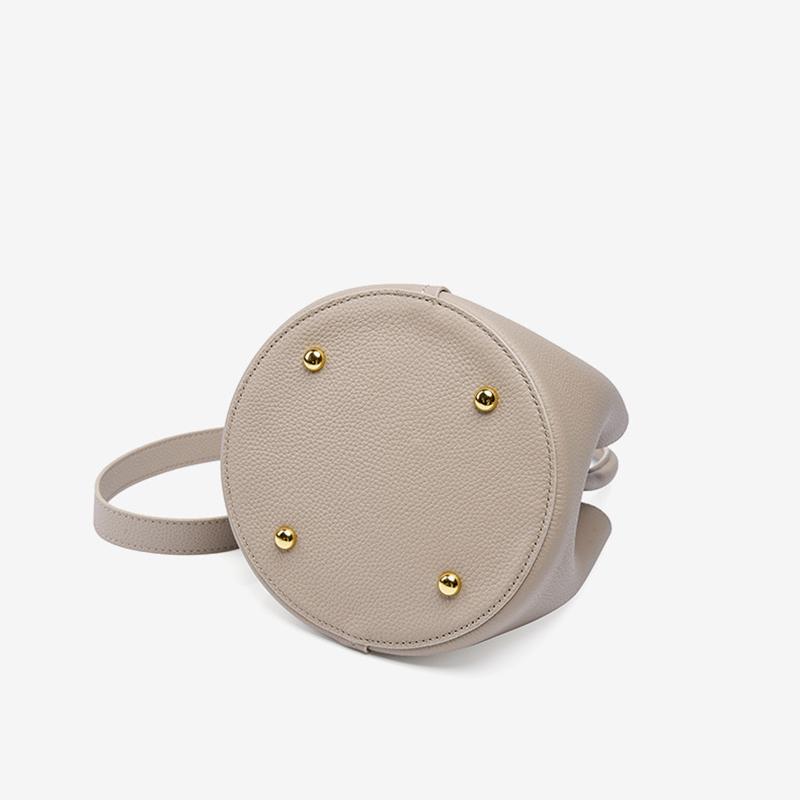 Сумка-тоут из натуральной кожи, женская сумка-ведро, новый стиль, дизайнерская брендовая сумка через плечо, женская сумка, подходящая для повседневного использования