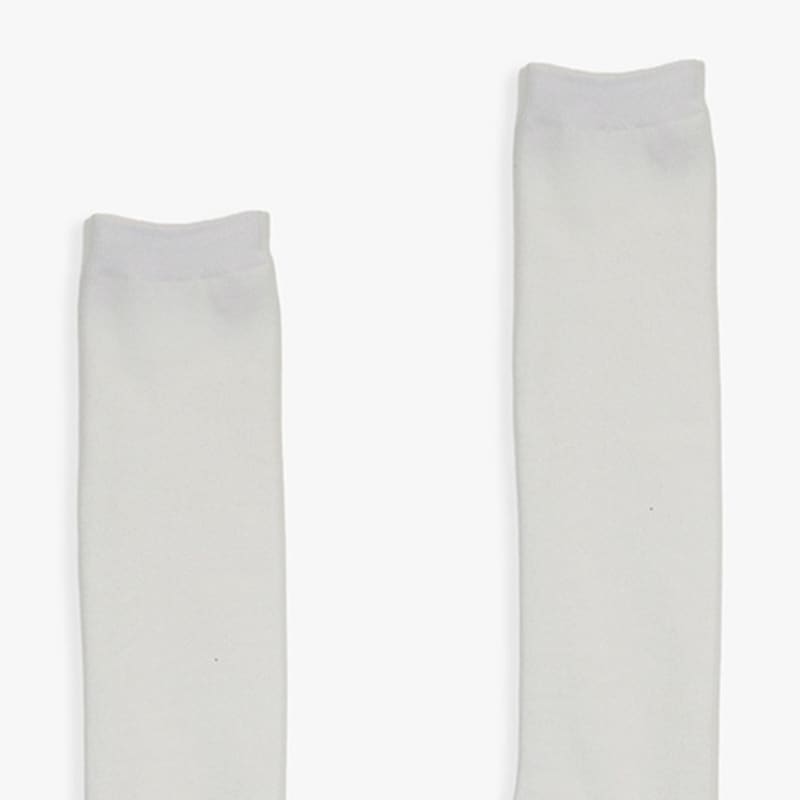 Розовый АНАНАС [2ШТ 1КОМПЛЕКТ] БАЗОВЫЕ ГОЛЬФЫ ДО КОЛЕНА_СЛОНОВАЯ КОСТЬ