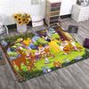 1PC Disney Snow White Print Carpet for Living Room Bedroom Kid's Room Home Decor Pink Room Decor Area Rug Non-slip Mat Play Mat
