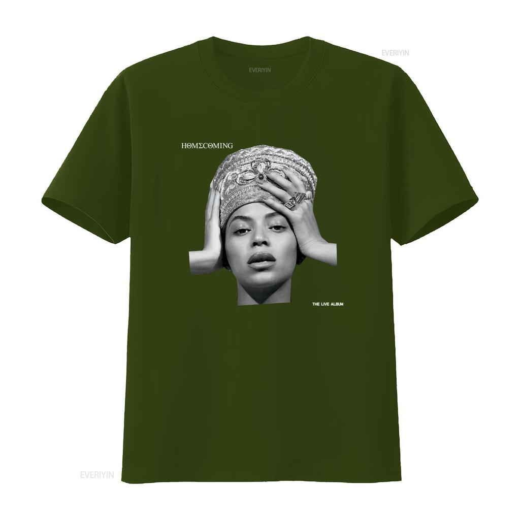 Beyonce Homecoming  Cotton T Shirt White S 234XL V1683 vintage Washed streetwear Unisex Stretched Soft Casual Stylish fashion
