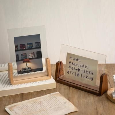 Настольная фоторамка 8 дюймов/10 дюймов/формата А4 Деревянная подставка для фото Нордическая фоторамка Для использования на свадьбе