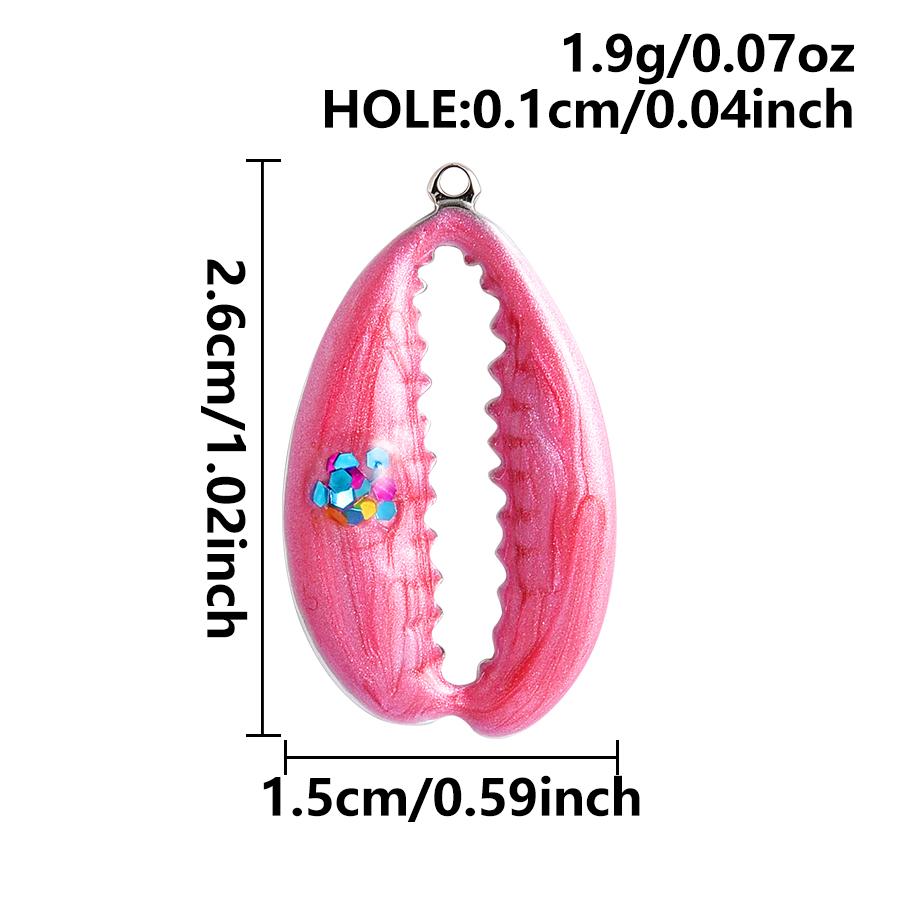 2pcs Red Lobster Crab Coral Real Gold Plated Stainless Steel Enamel Charm For Jewelry Making Supplies DIY Beach Necklace Pendant