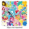 50 Balloon Doll Graffiti Stickers Personalized Cartoon Children's Decorative Water Cup Computer Mobile Phone Case Stickers