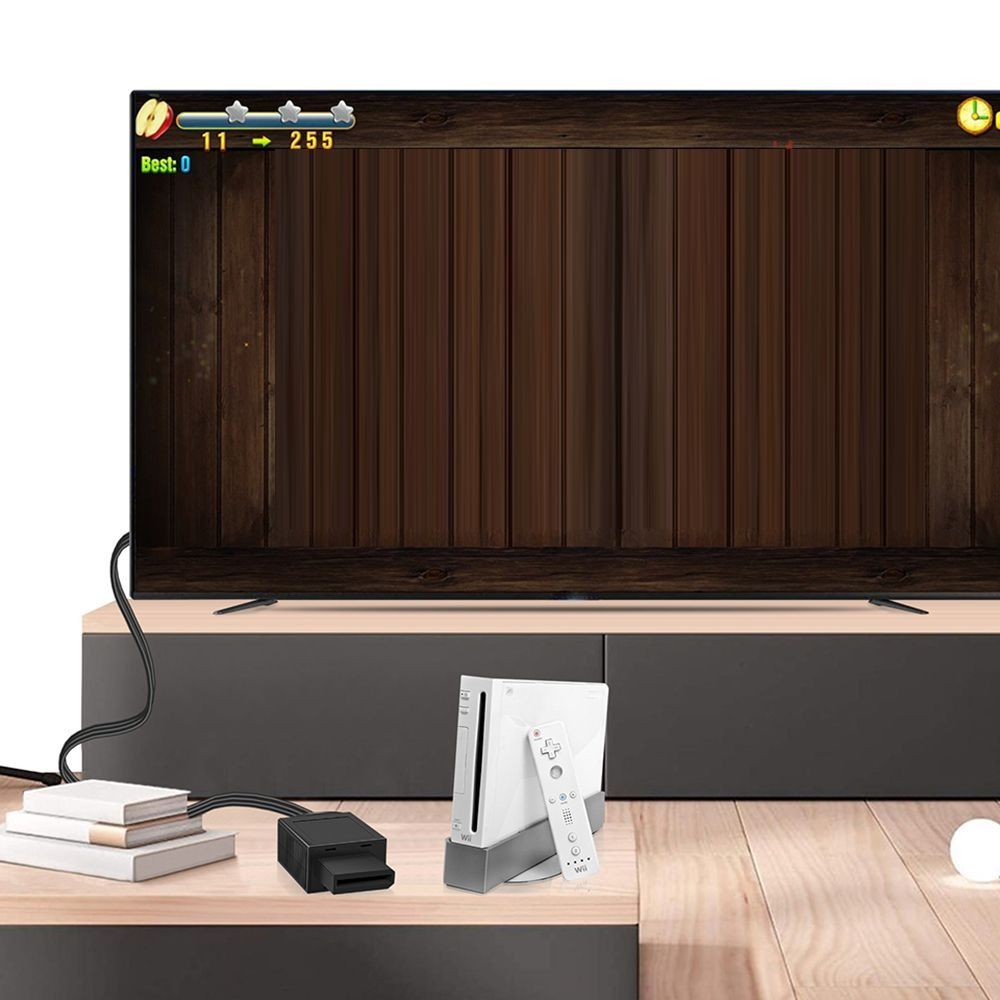 Wii To HDMI -compatible Wii Input To HDMI Adapter HDMI Cable Converter Cable