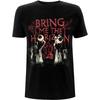 Мужская футболка Bring Me The Horizon Graveyard Eyes Размер L Черный