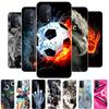 For OPPO A54 5G Case Football Soft Silicone Back Case For OPPO A74 5G Phone Cover For OPPO A94 A 74 A 54 4G 5G Funda Shell