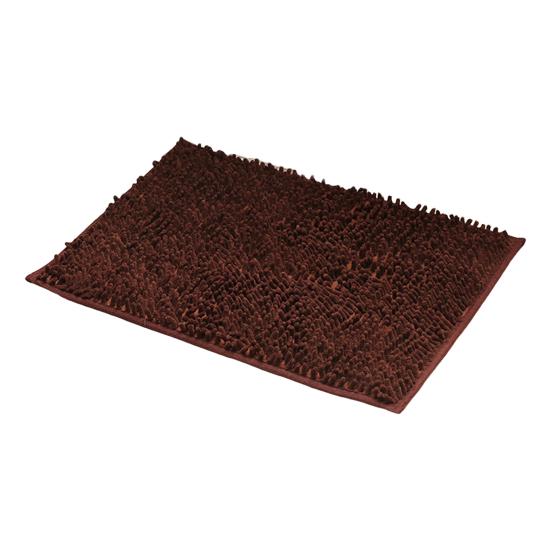 Mat Anti-Slip Bathroom Rug Quick Absorbent Quick-Drying Bath Mat Solid Color Long Hair Multipurpose