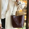 Сумка Premium Commuter Bucket Bag Женская весенняя сумка через плечо Женская сумка из натуральной кожи Женская сумка через плечо Сумка подмышкой