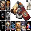 Чехол для Huawei P30 P20 Mate 20 Lite Pro Y7 Y6P Y7A 2019 Nova 5T 3I Корпус Силиконовый Чехол для Телефона Бог Иисус Иуда Иегова Крест