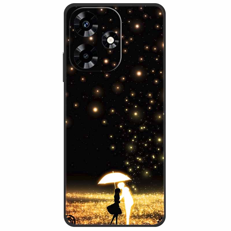 Для Infinix Hot 30i NFC Чехол X669D Силиконовый Волк Лев TPU Мягкий Fundas Для Infinix Hot 30i X669C Hot30i 2023 Защитный Черный Capa