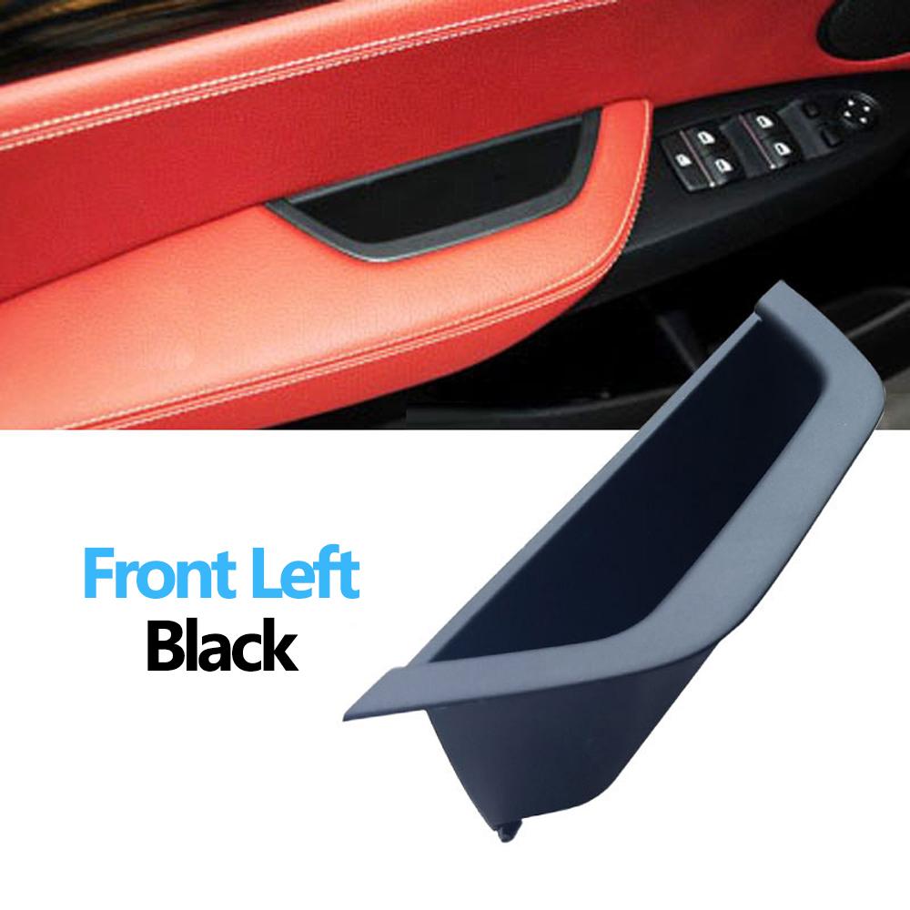 Кожаный чехол для внутренней пассажирской двери с левым рулем и правым рулем, кожаный чехол с внутренней ручкой в ​​сборе для BMW X3 X4 F25 F26