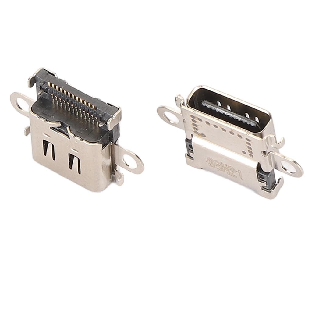 2Pcs Replacement Type C Charging Port for Switch Lite USB C Console Dock Connector Charger Socket Port for Switch Lite