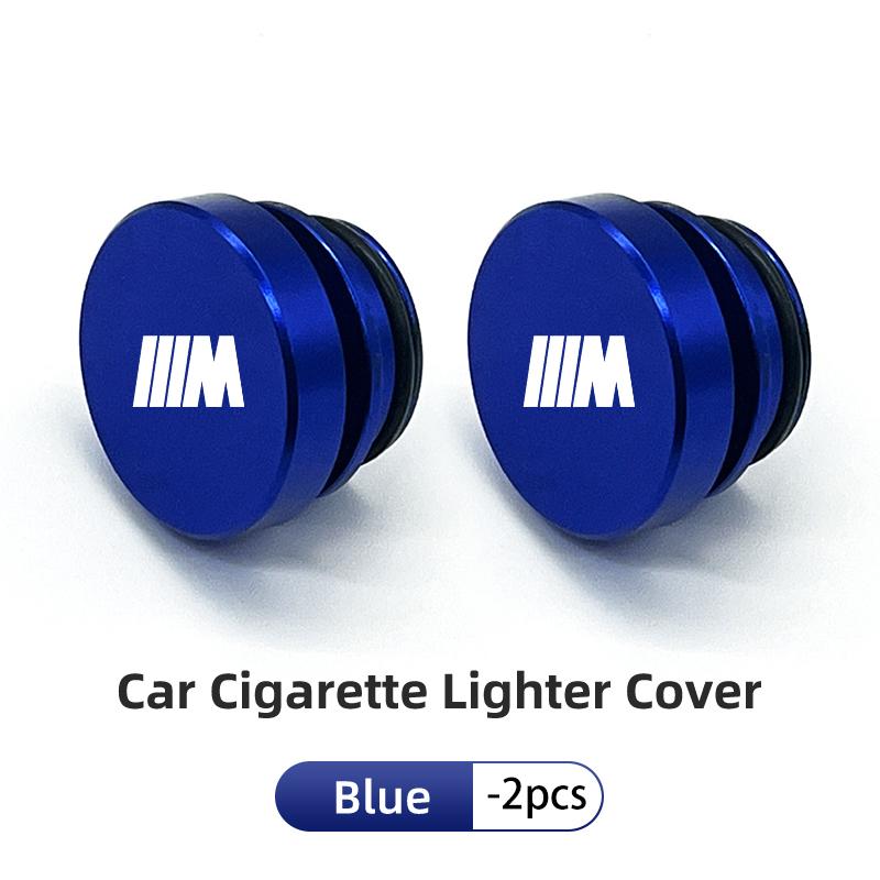 WCHT7 For BMW Aluminum Car Cigarette Lighter Cover Protective Case Auto Accessories E93 F10 F20 F30 F40 F15 F25 F26 F31 F49 F86 M3 M5