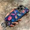 Красивый Чехол для Телефона с Покрытием в Эстетике Стрекозы Для Iphone 16 17 Pro Max Air 16E 14 15 Plus 12 13 Mini Противоударный Чехол с Подушкой Безопасности