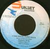 7-дюймовая пластинка HUMPTY KING Come Back Come Back NONE Sunset Records 1986 Ямайка Регги Ска Даб Б/у