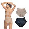 Mid-Waist Women's Briefs Light Waist Hip-lifting Underwear Striped Mesh Breathable Women's Underwear Cotton Thin Crotch