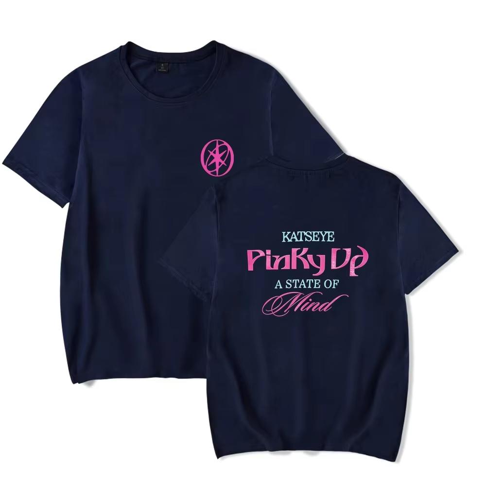 2026 Summer K Pop Tops Katseye Tshirt New Album Pinky Up Tshirt Merch Crewneck Short Sleeve Casual Loose Fashion Tops Unisex