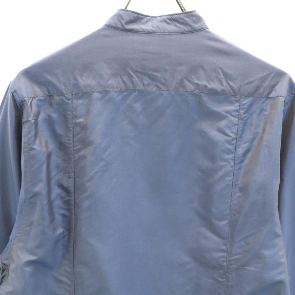 Неиспользованная GIORGIO ARMANI сделано в Италии рубашка с длинным рукавом и воротником-стойкой женская б/у