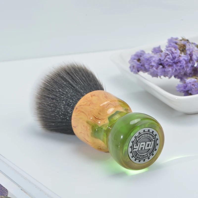 Yaqi Durability 24mm Goblin Synthetic Husky Knot Shaving Brush & Sandalwood Soap Set Lightweight Versatile Wet Shaving Brush