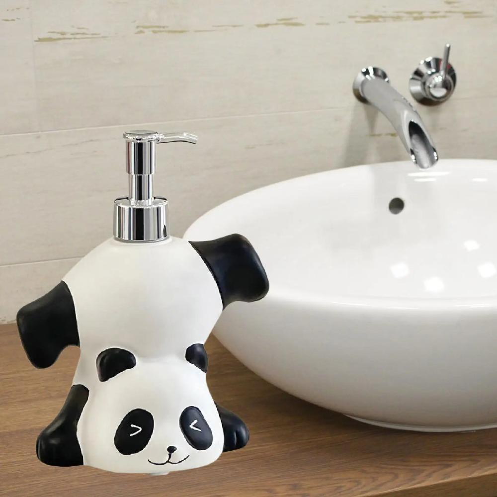 Press Bottle Panda Soap Dispenser Cute Shampoo Soap Dispenser Birthday Gift