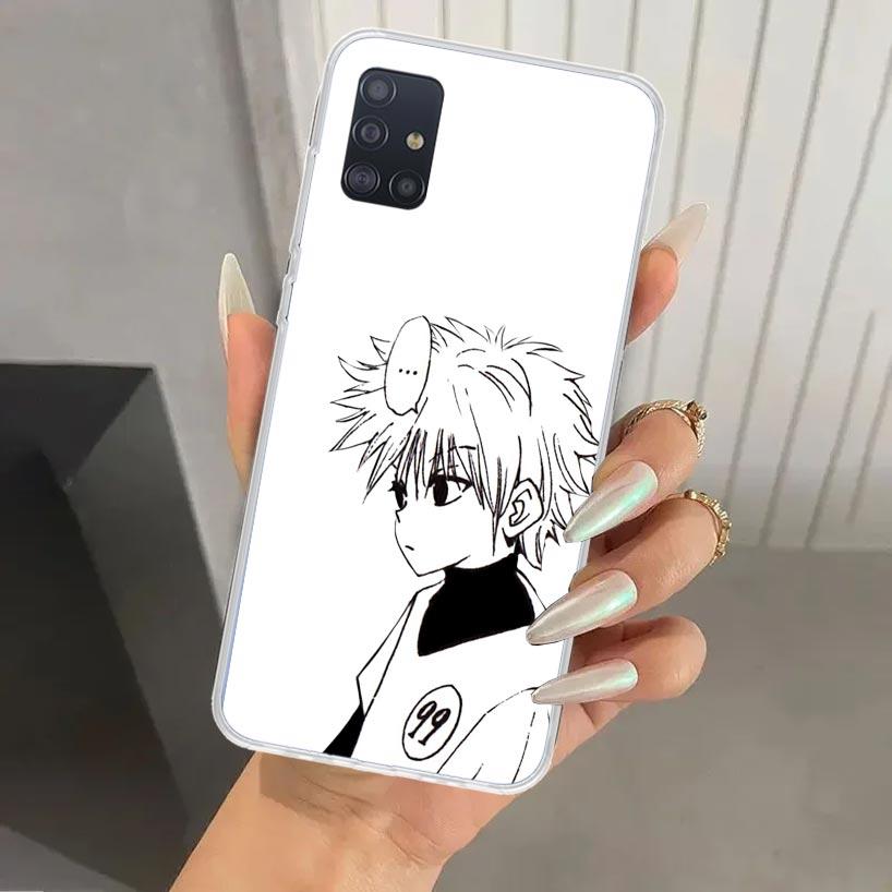 Черно-белый чехол для телефона Hunter HXH для Samsung Galaxy A52 A32 A22 A12 A02S A50S A30S A10S Note 20 Ultra 10 Plus S10 A31 A20 A71 A