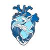 Heart Series Cartoon Alloy Brooch: Creative and Trendy Love Heart Pin