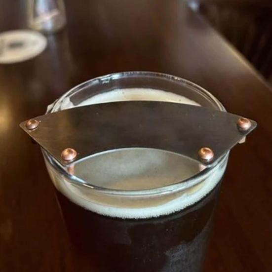 1/2Pcs Portable Beard Protector Metal Mustache Drinking Protector Protect Mustache from Beer Coffee Tea Beverage Drinks Water Cup Mug Mustache Guard