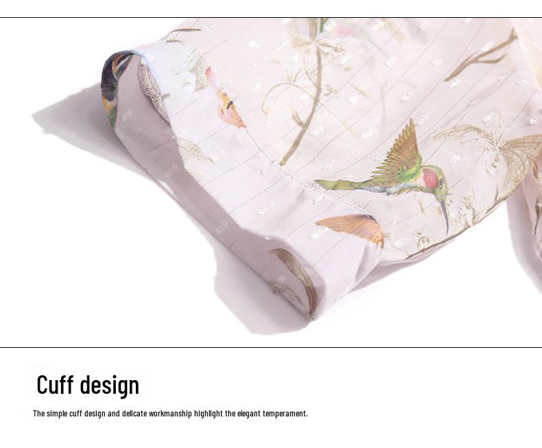 Stylish and Slim Chiffon Shirt for Women - 2022 Summer Fashion, Short-Sleeved Top for Middle-Aged Moms