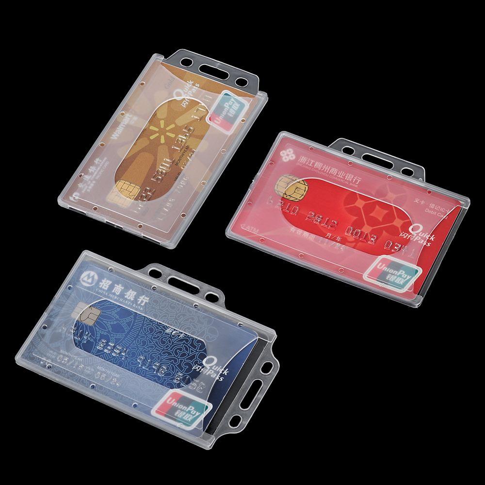 ID Business Case Badge Protector Cover Work Card Holders Card Sleeve Name Card ID Card Pouch