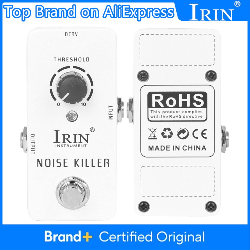 IRIN RS-15 Guitar Effect Pedal Noise Killer Effect Eliminate Annoying Noise Purer Tone Effect True Bypass Guitar Pedal Parts