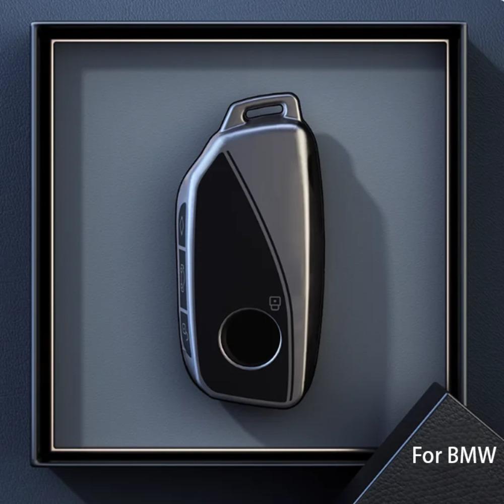 Титаново-серый для BMW I7 X7 G07 LCI IX I20 X1 U11 7 Серии G70 G09 XM U06 G81 M3 Чехол для ключа автомобиля Брелок Аксессуары