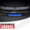 AABIF1 1pcs Car Rear Bumper Trunk Load Edge Protector Guard Trim Transparent Sticker For Mercedes Benz A B C E S AMG CLA CLK GLA